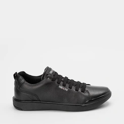 Tênis Casual Masculino Ferracini Star Couro Preto