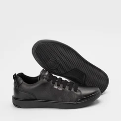 Tênis Casual Masculino Ferracini Star Couro Preto