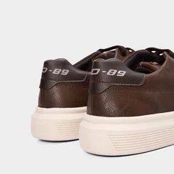 Tênis Pegada Casual Masculino Fibbertech Marrom