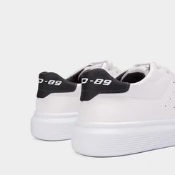 Tênis Pegada Casual Masculino Fibbertech Branco & Preto
