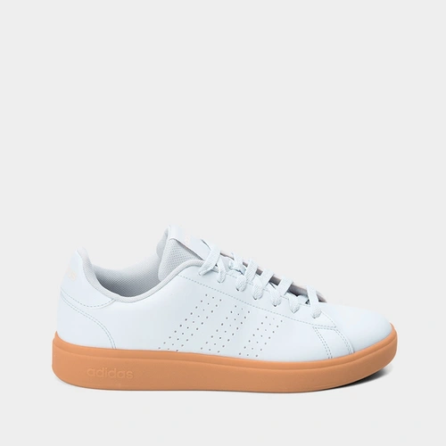 Tênis Adidas Masculino Advantage Base 2.0 Azul Claro