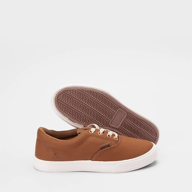 Tênis Casual Feminino Vertus Caramelo