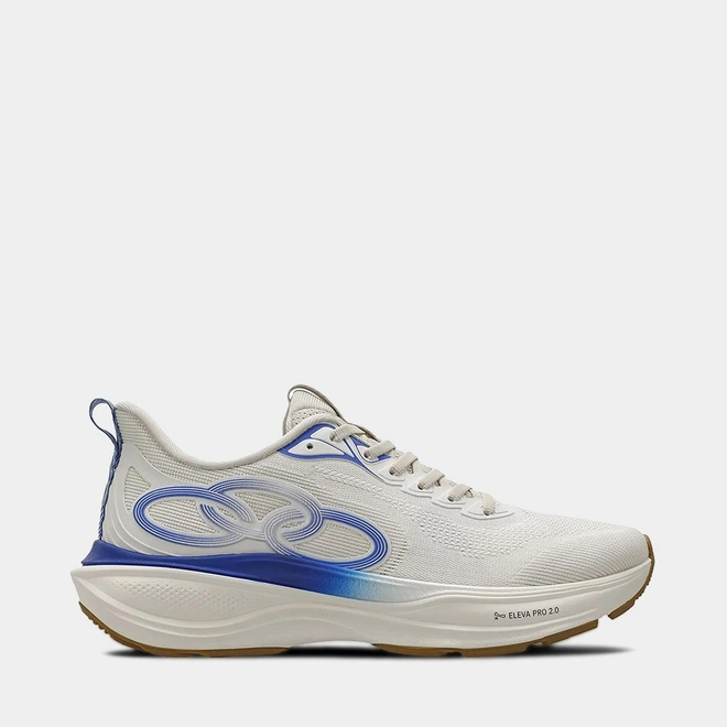 Tênis Esportivo Masculino Olympikus Pride 4 Branco & Azul