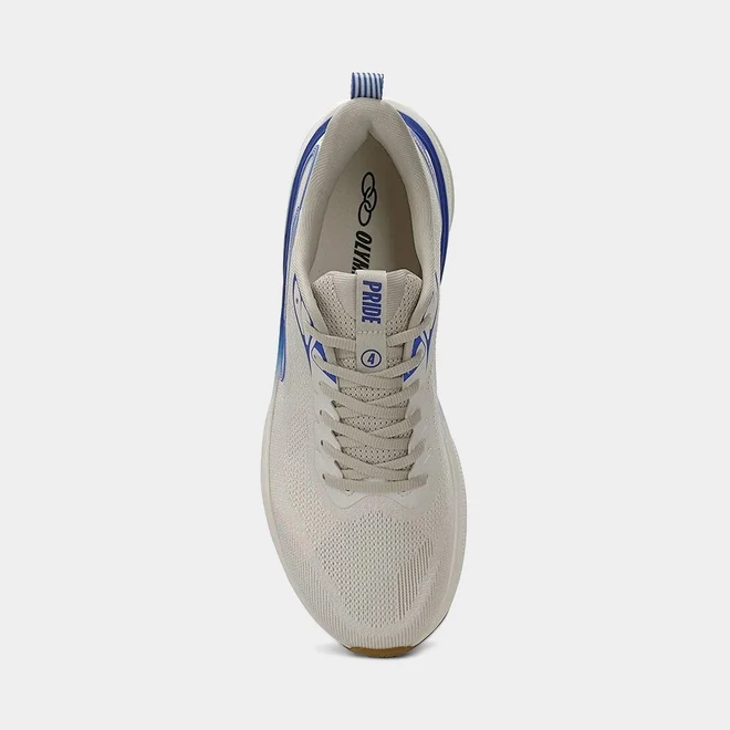 Tênis Esportivo Masculino Olympikus Pride 4 Branco & Azul