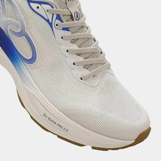 Tênis Esportivo Masculino Olympikus Pride 4 Branco & Azul