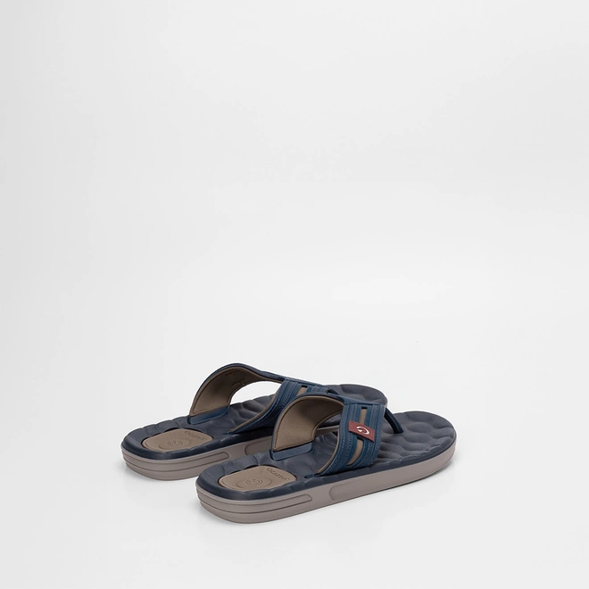 Chinelo Cartago Egeu III Azul & Marrom