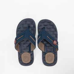 Chinelo Cartago Egeu III Azul & Marrom