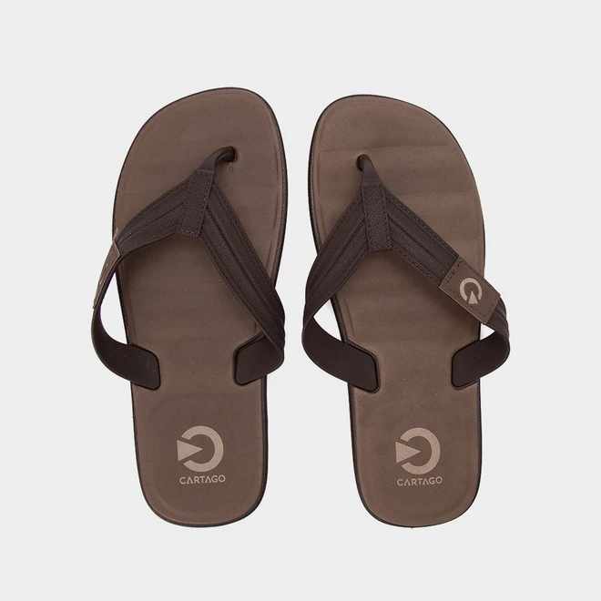 Chinelo Cartago Aspen Marrom