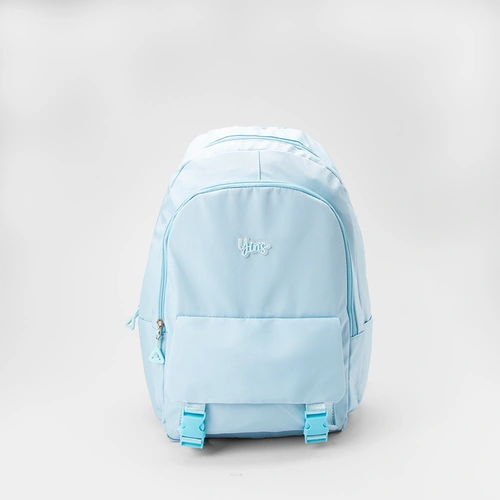 Mochila Infantil Yins Tiras Ajustáveis Com Fivela Azul
