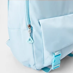 Mochila Infantil Yins Tiras Ajustáveis Com Fivela Azul