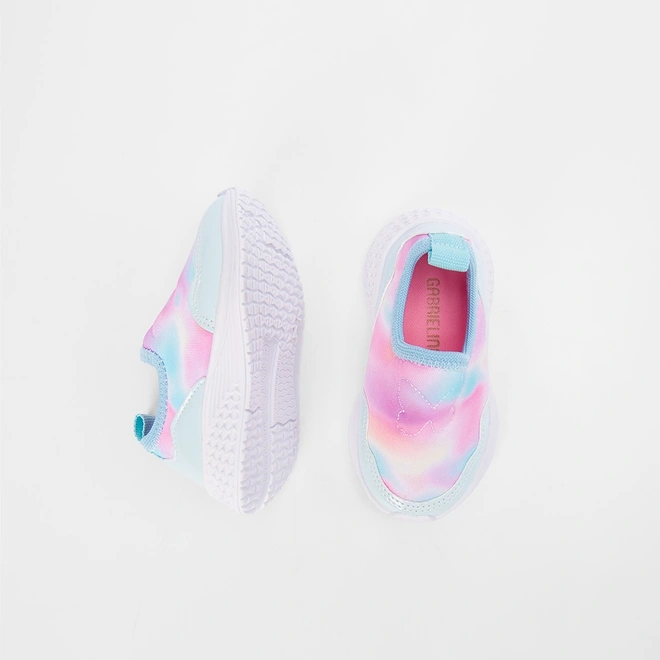 Tênis Bebê Gabrielinha Tie Dye Azul