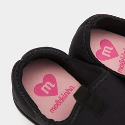 Tênis Casual Infantil Molekinha Básico Preto