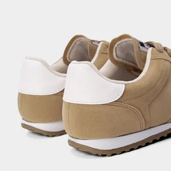 Tênis Sua Cia Casual Feminino Camurça Bege