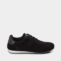 Tênis Sua Cia Casual Feminino Camurça Preto