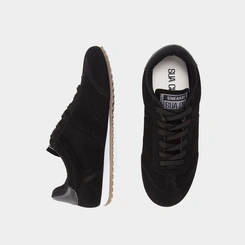 Tênis Sua Cia Casual Feminino Camurça Preto