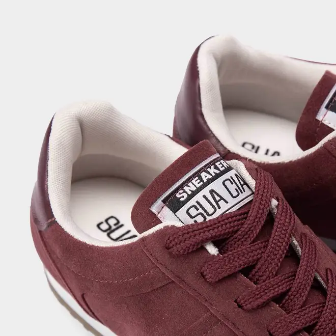 Tênis Sua Cia Casual Feminino Camurça Vinho