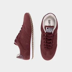 Tênis Sua Cia Casual Feminino Camurça Vinho