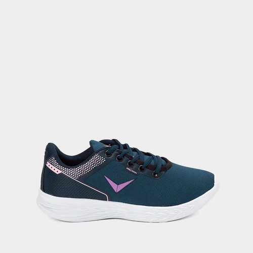 Tênis Infantil Vertus Jogging Detalhe Logo Tecido Marinho & Rosa