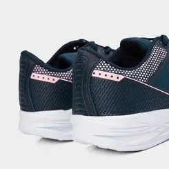 Tênis Infantil Vertus Jogging Detalhe Logo Tecido Marinho & Rosa