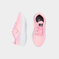Tênis Infantil Vertus Jogging Detalhe Logo Tecido Rosa & Lilás