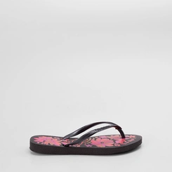 Chinelo Feminino Havaianas Slim Organic Original Preto