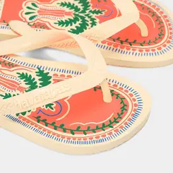 Chinelo Feminino Havaianas Top Summer Vibes Original Bege