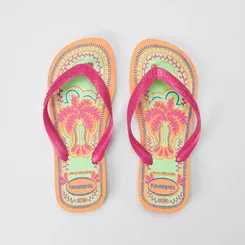 Chinelo Feminino Havaianas Top Summer Vibes Original Laranja