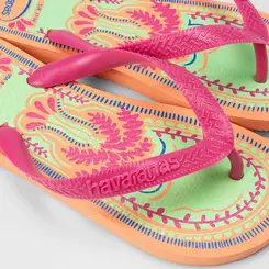 Chinelo Feminino Havaianas Top Summer Vibes Original Laranja
