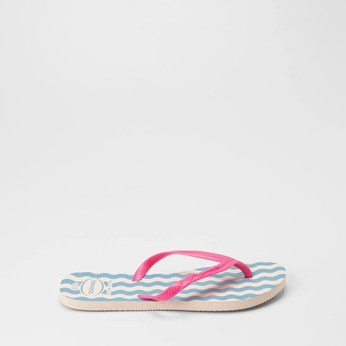Chinelo Feminino Havaianas Fantasia Style Original Bege