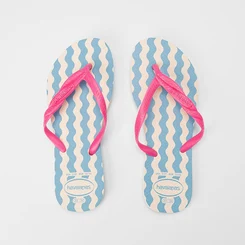 Chinelo Feminino Havaianas Fantasia Style Original Bege