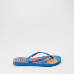 Chinelo Feminino Havaianas Slim Summer Bliss Original Azul