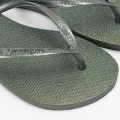 Chinelo Feminino Havaianas Slim Gloss Glitter Original Verde