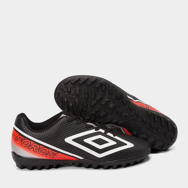 Chuteira Society Masculina Umbro Force Preto