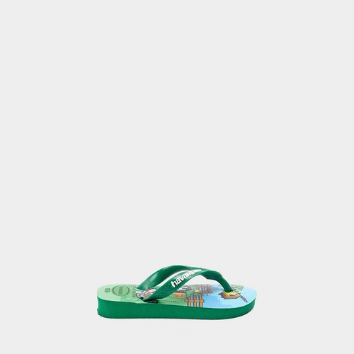 Chinelo Infantil Havaianas Minecraft Original Verde
