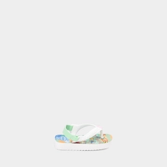 Chinelo Bebê Havaianas Peppa Pig Original Branco & Verde