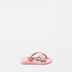 Chinelo Bebê Havaianas Slim Princess Original Rosa