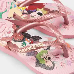 Chinelo Bebê Havaianas Slim Princess Original Rosa