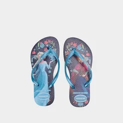 Chinelo Infantil Havaianas Princess Original Azul