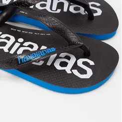 Chinelo Masculino Havaianas Top Logomania 2 Original Preto