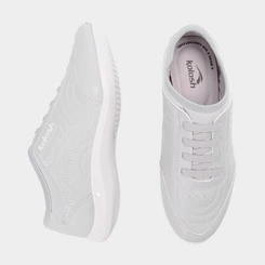 Tênis Feminino Casual Kolosh Costura Relevo Cinza