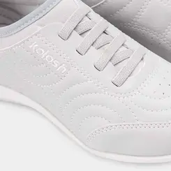 Tênis Feminino Casual Kolosh Costura Relevo Cinza