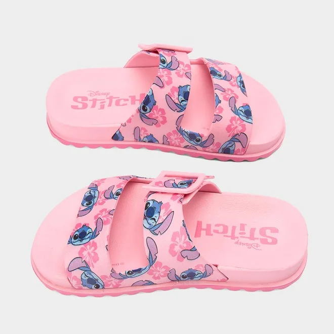 Papete Stitch Disney Summer Slide Rosa