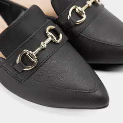 Tamanco Mule Modare Salto Bloco Fivela Preto