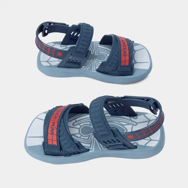 Sandália Infantil Grendene Kids Force Homem Aranha Azul