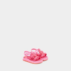 Sandália Bebê Zaxy Nina Garden Flatform Onda Rosa