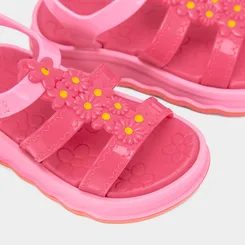 Sandália Bebê Zaxy Nina Garden Flatform Onda Rosa