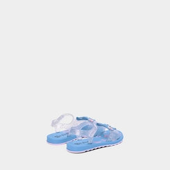 Sandália Papete Infantil Disney Stitch Glitter Azul