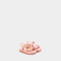 Sandália Papete Bebê Zaxy Nina Flower Flatform Nude