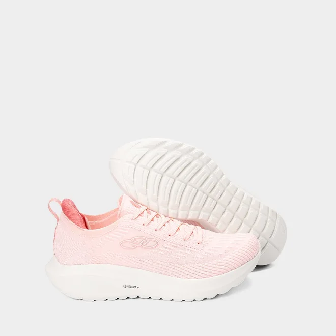 Tênis Esportivo Feminino Olympikus Lance Rosa