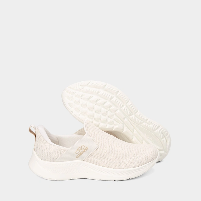 Slip On Feminino Olympikus Flutua Original Off White